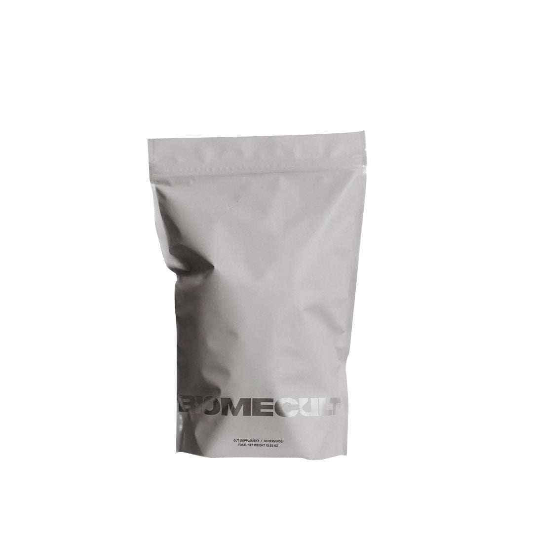 Prebiotic fiber supplement supporting gut health, digestion, and acne clearance