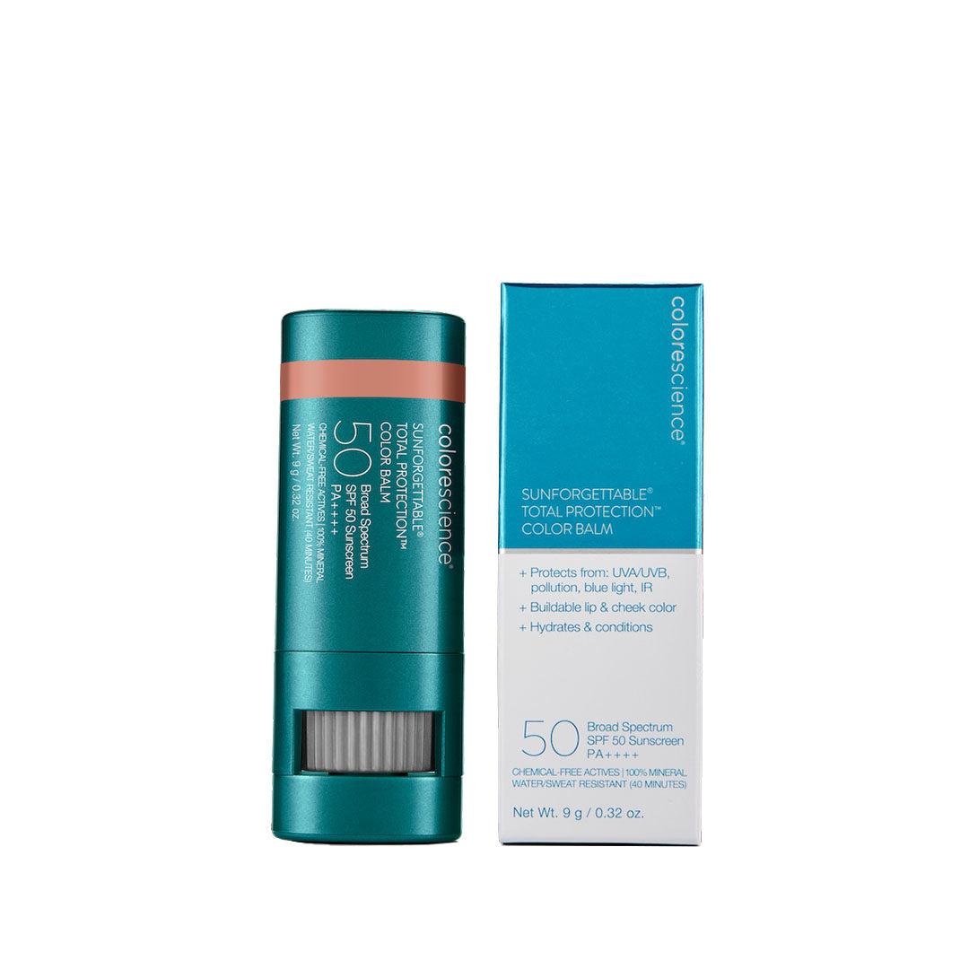 Sunforgettable® Total Protection™ Color Balm SPF 50-sunscreen-Colorescience-Blush-HD Skin Dallas