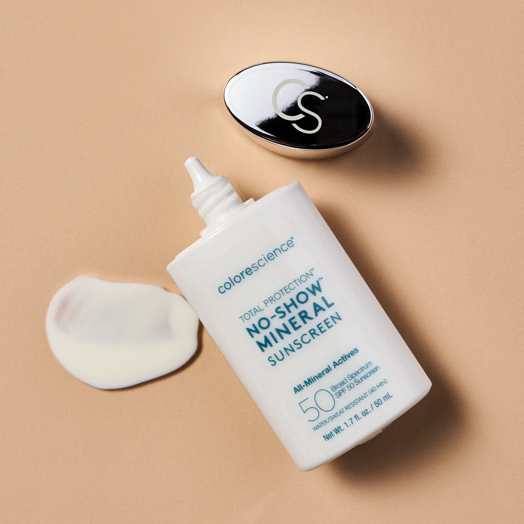 Total Protection™ No-Show™ Mineral Sunscreen SPF 50-sunscreen-Colorescience-1.7 oz-HD Skin Dallas
