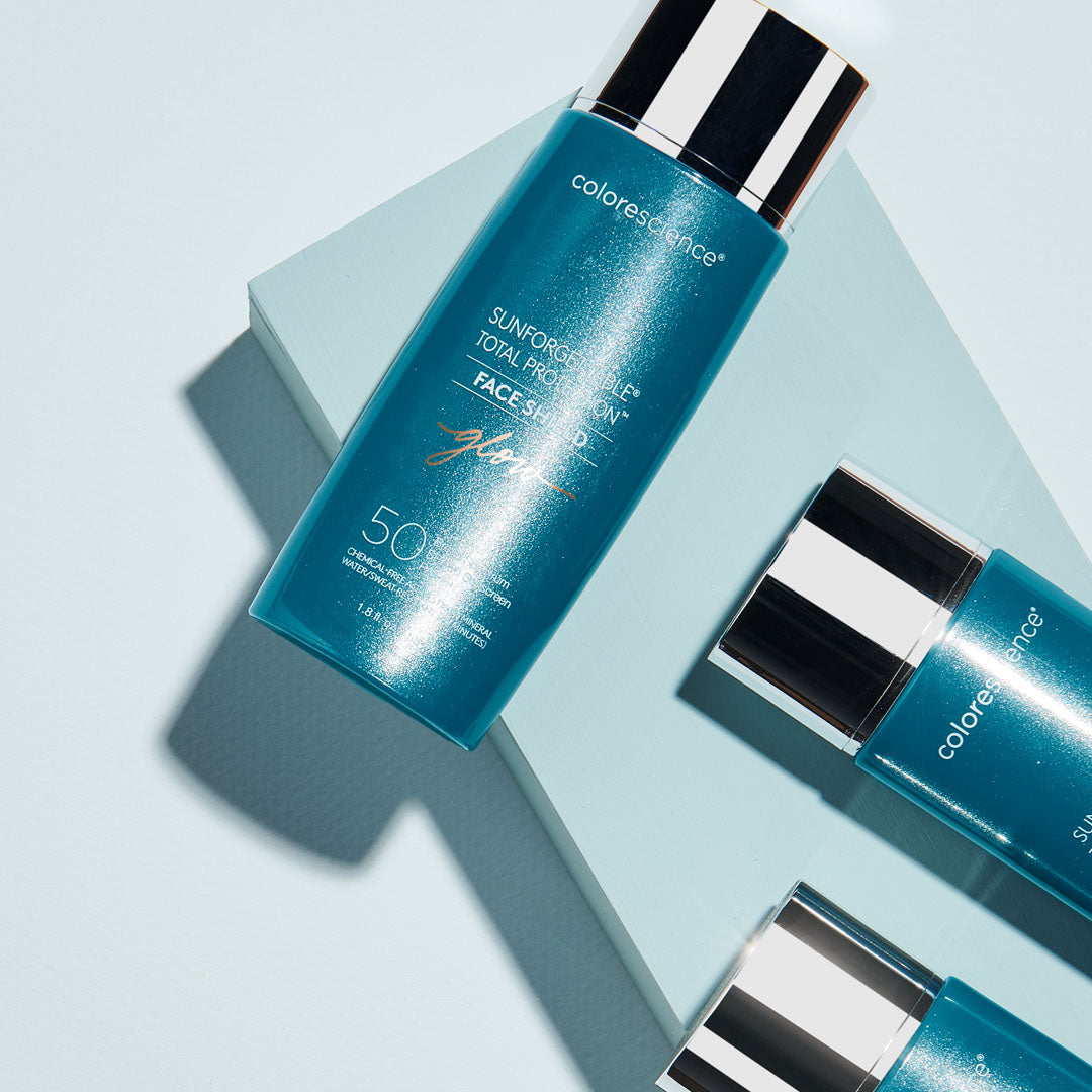 Sunforgettable® Total Protection™ Face Shield Glow SPF 50-sunscreen-Colorescience-HD Skin Dallas