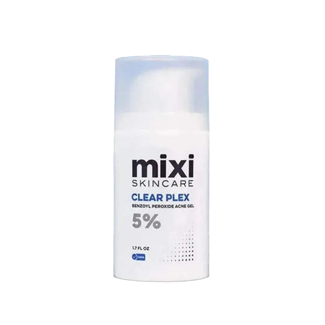 Clear Plex Acne Gel 5% with benzoyl peroxide for inflamed and hormonal acne treatment