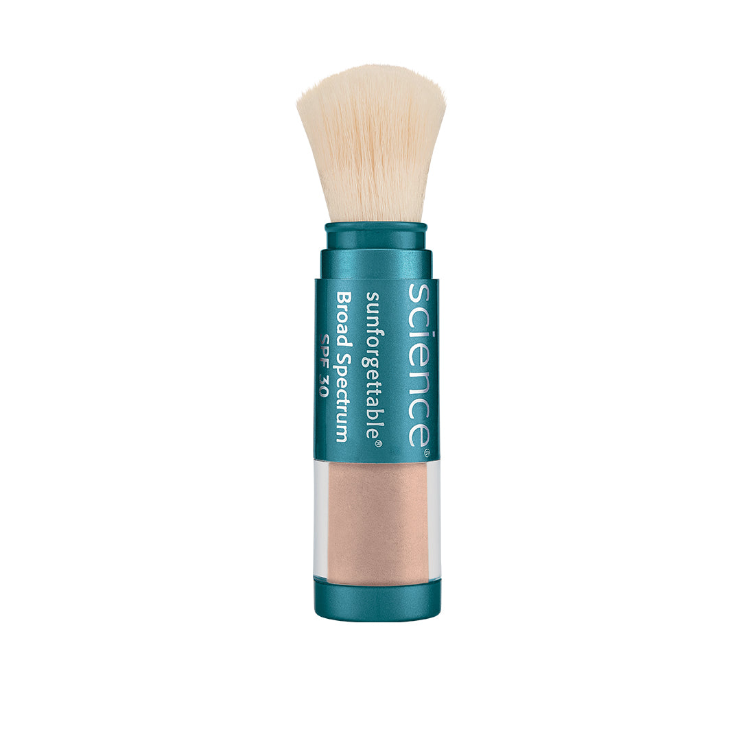 Sunforgettable® Total Protection™ Brush-On SPF-sunscreen-Colorescience-Sheer-HD Skin Dallas